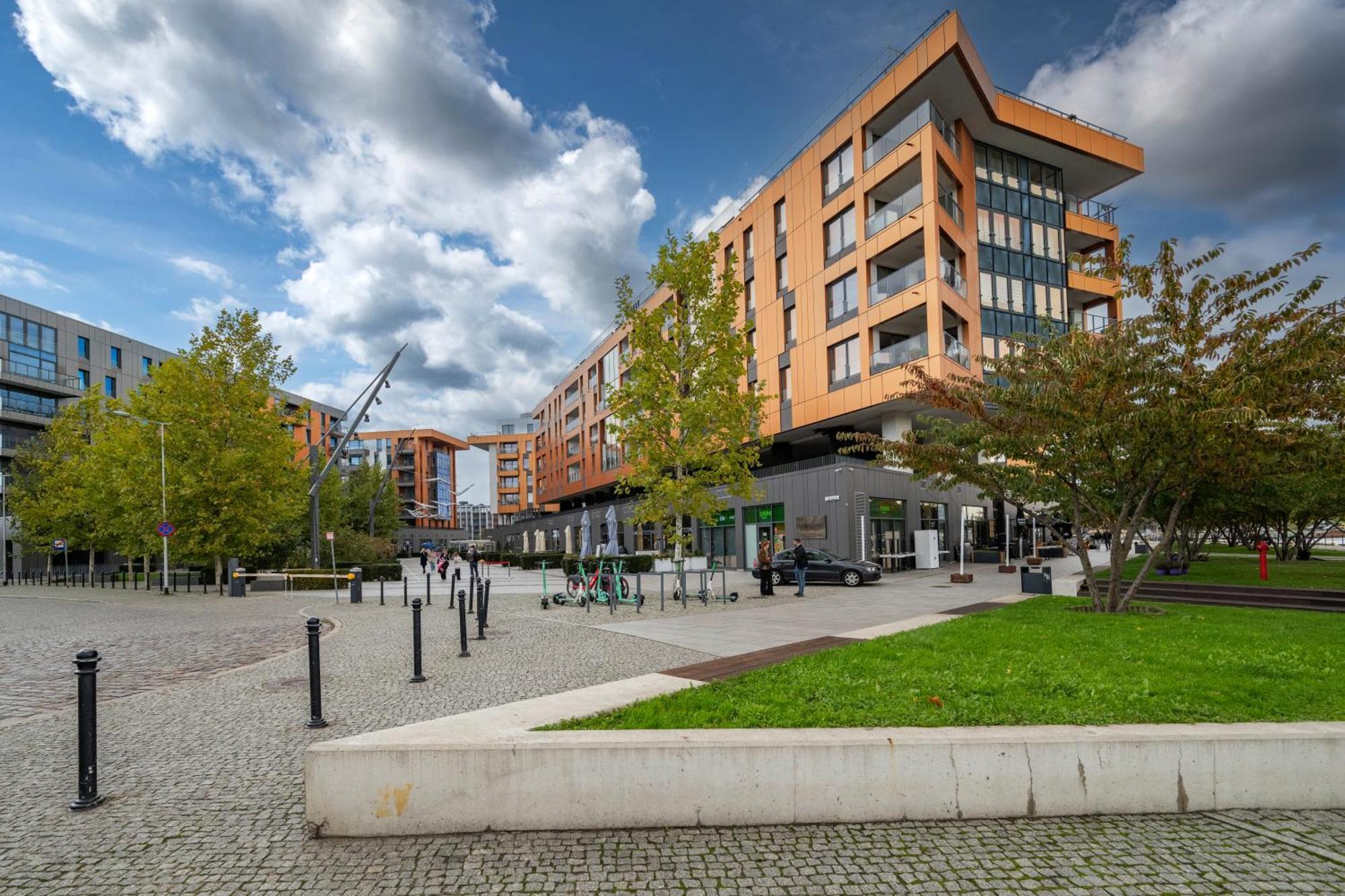Apartment Brabank Riverside Stara Stocznia Premium Sauna & Gym Gdansk Exterior photo